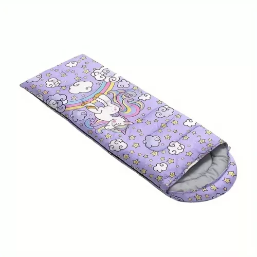 Sac de couchage licorne doux et original – idéal pour enfants et soirées pyjama