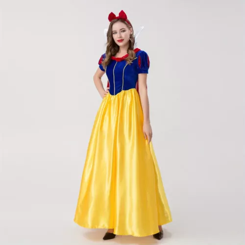 Déguisement Blanche Neige adulte femme – costume princesse cosplay Halloween