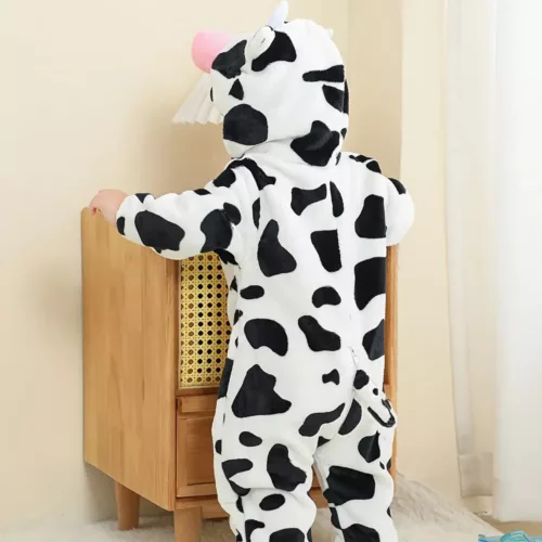 Combinaison déguisement bébé animal mignon avec capuche – douce et confortable