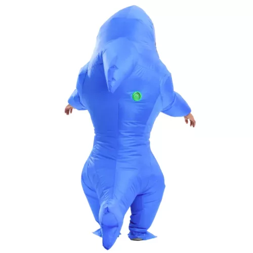 Costume requin gonflable adulte avec ventilateur – déguisement intégral festif