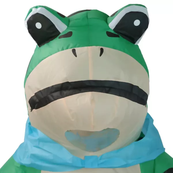 Costume gonflable grenouille adulte – déguisement amusant pour fête ou carnaval
