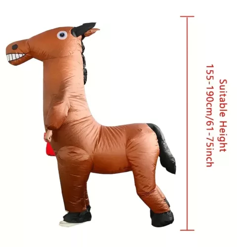 Costume gonflable adulte avec souffleur intégré – idéal fêtes et carnavals