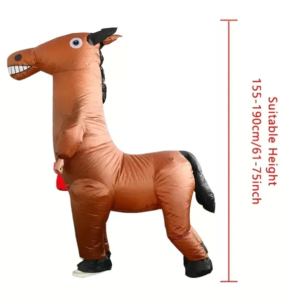 Costume gonflable adulte avec souffleur intégré – idéal fêtes et carnavals