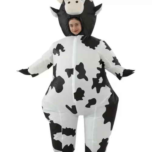 Déguisement vache gonflable pour adolescent – costume original et fun