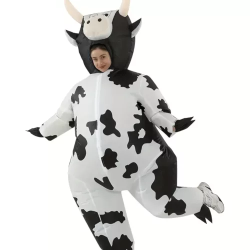 Déguisement vache gonflable pour adolescent – costume original et fun