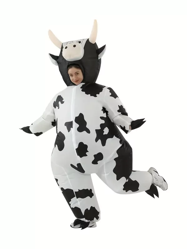 Déguisement vache gonflable pour adolescent – costume original et fun