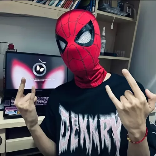 Masque intégral Spider-Man réaliste – déguisement ado et adulte Marvel