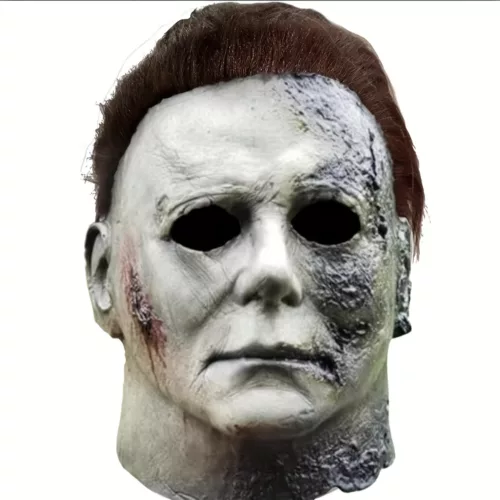 Masque d'horreur réaliste Michael Myers – visage ensanglanté effrayant