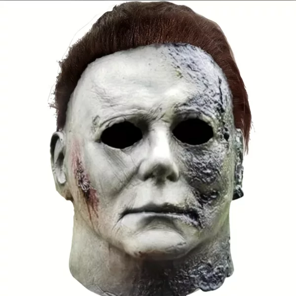 Masque d'horreur réaliste Michael Myers – visage ensanglanté effrayant