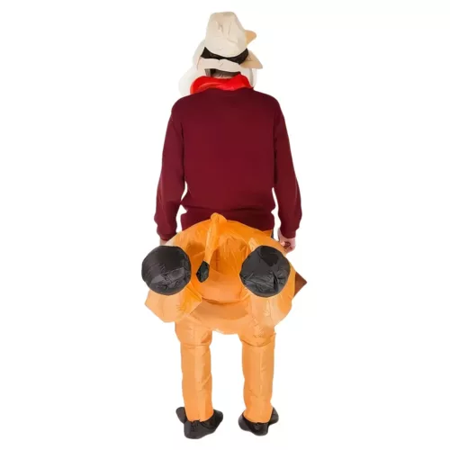 Costume gonflable taureau adulte – déguisement humoristique pour fête et carnaval