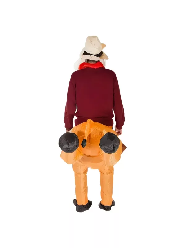 Costume gonflable taureau adulte – déguisement humoristique pour fête et carnaval