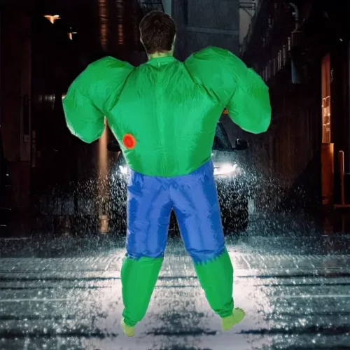 Costume gonflable Hulk adulte – déguisement Marvel réaliste pour cosplay fête
