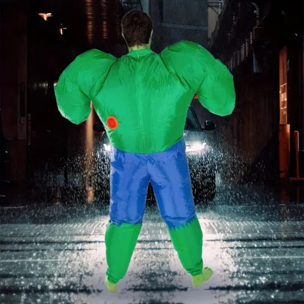 Costume gonflable Hulk adulte – déguisement Marvel réaliste pour cosplay fête