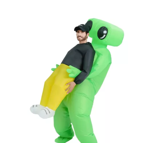 Costume gonflable extraterrestre adulte – idéal Halloween et fêtes costumées