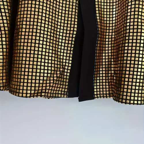 Costume disco homme rétro brillant – chemise manches longues et pantalon scène