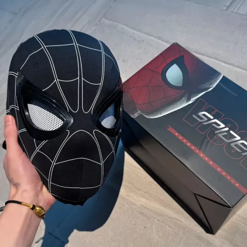 Masque super-héros respirant avec yeux ajustables – accessoire cosplay réaliste