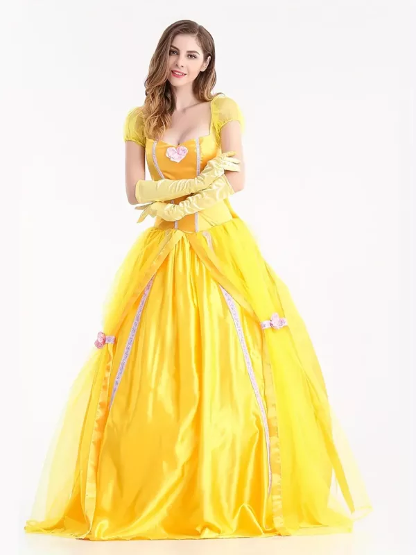 Déguisement princesse Belle La Belle et la Bête – costume cosplay fille Disney
