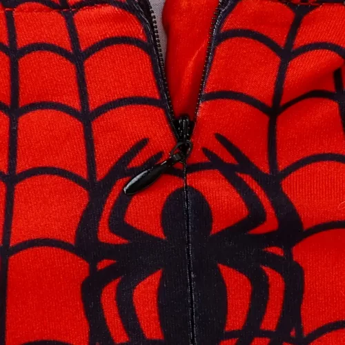 Combinaison bébé Spider-Man à capuche – tenue cosplay douce pour Halloween