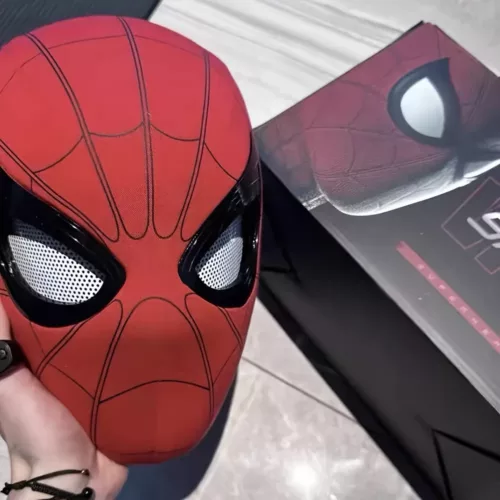 Masque super-héros respirant avec yeux ajustables – accessoire cosplay réaliste