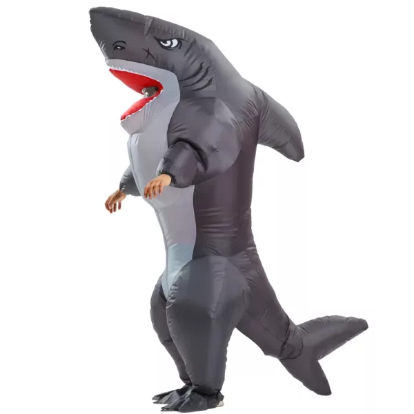 Costume requin gonflable adulte avec ventilateur – déguisement intégral festif
