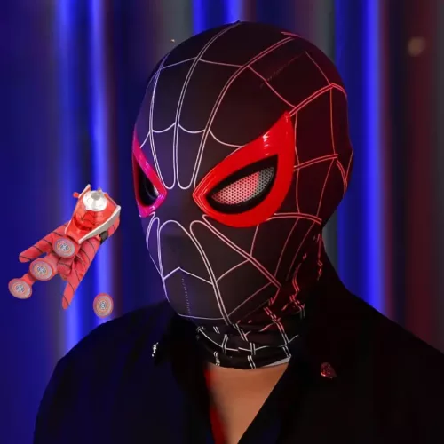 Casquettes enfant Spider-Man x7 avec yeux mobiles – ensemble déguisement Marvel