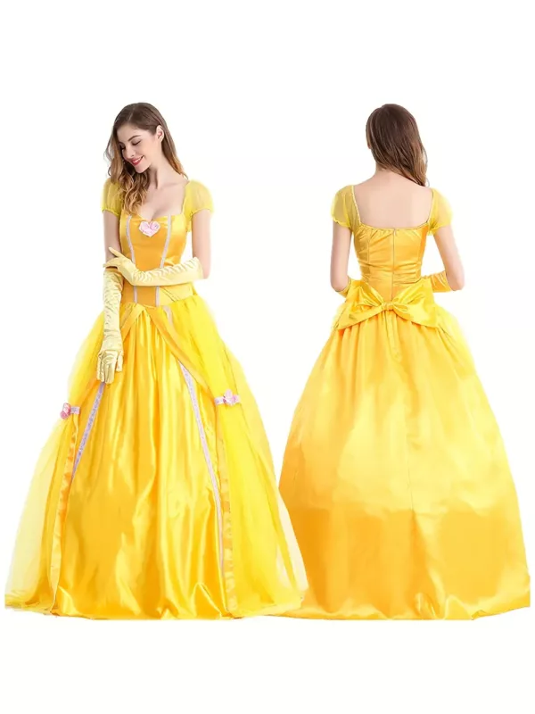 Déguisement princesse Belle La Belle et la Bête – costume cosplay fille Disney