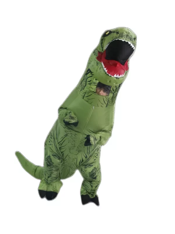 Costume gonflable dinosaure adulte – déguisement humoristique pour soirées et Halloween