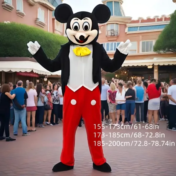 Déguisement Mickey Mouse enfant – Costume complet avec accessoires pour fête et carnaval