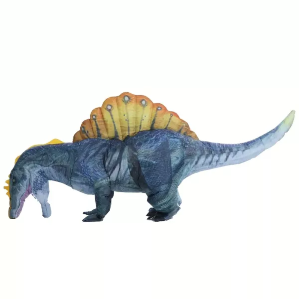 Costume dinosaure gonflable adulte avec ventilateur intégré – style stégosaure