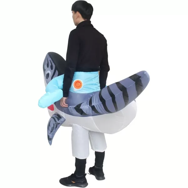 Costume gonflable requin adulte – déguisement original pour soirée ou carnaval