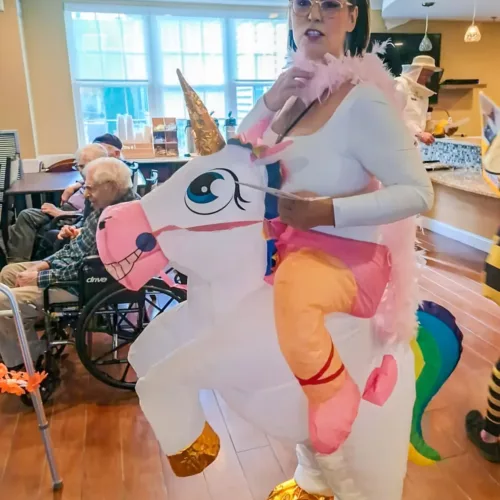Costume gonflable licorne adulte – déguisement original pour soirée ou carnaval