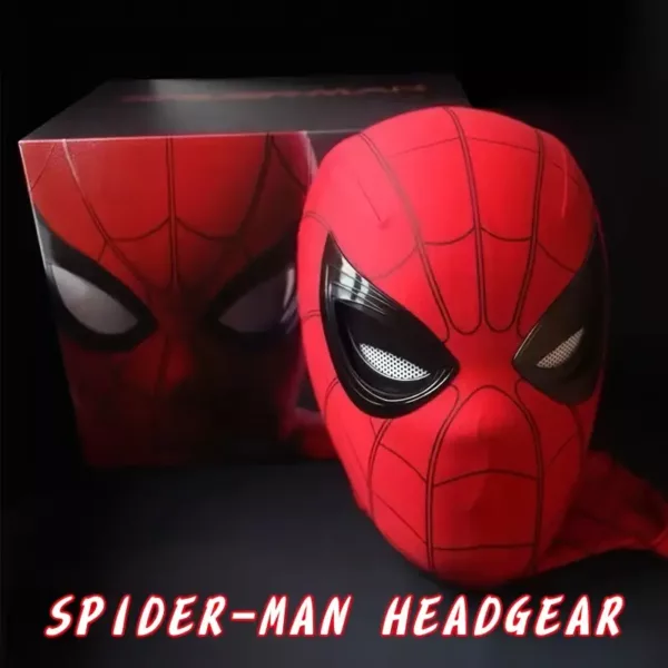 Masque super-héros respirant avec yeux ajustables – accessoire cosplay réaliste