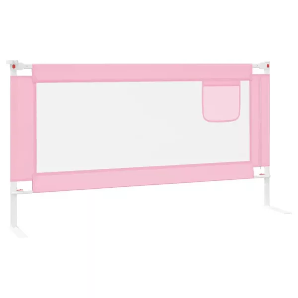 Barrière de sécurité lit bébé anti-chute avec tissu respirant – installation facile