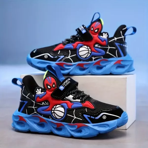 Baskets garçon Spider-Man – sneakers confort avec motif héros Marvel