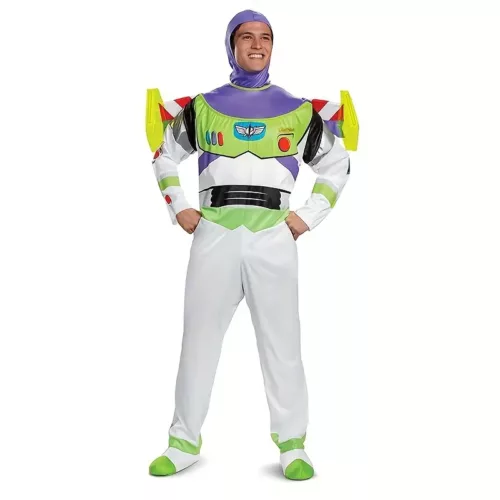 Costume cosplay Buzz Lightyear fidèle au film – finition premium et bandeau intégré