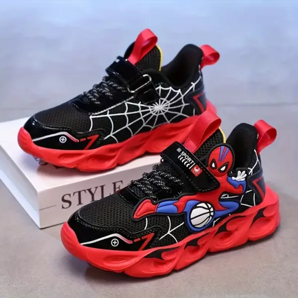 Baskets garçon Spider-Man – sneakers confort avec motif héros Marvel