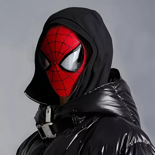 Masque intégral Spider-Man réaliste en ABS – Déguisement cosplay adulte