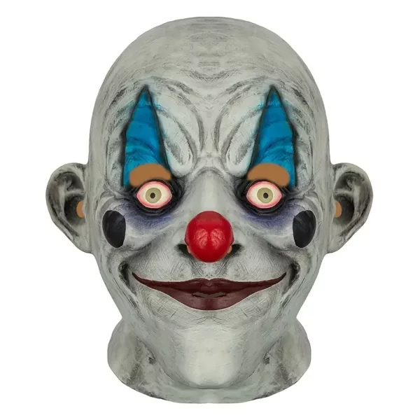 Masque clown effrayant en latex – accessoire réaliste pour Halloween ou cosplay