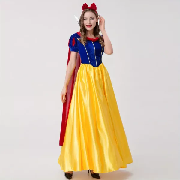 Déguisement Blanche Neige adulte femme – costume princesse cosplay Halloween