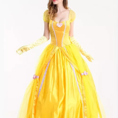 Déguisement princesse Belle La Belle et la Bête – costume cosplay fille Disney