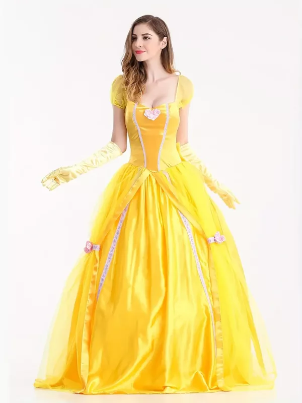 Déguisement princesse Belle La Belle et la Bête – costume cosplay fille Disney
