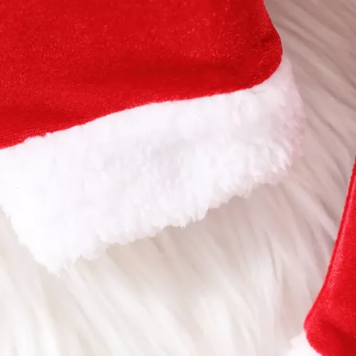 Déguisement Père Noël 3 pièces – costume complet bonnet veste ceinture