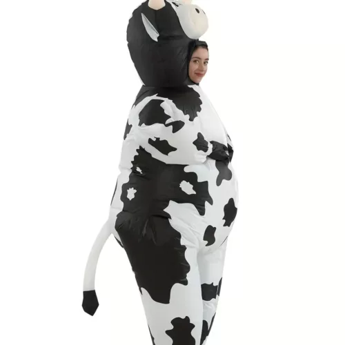 Déguisement vache gonflable pour adolescent – costume original et fun