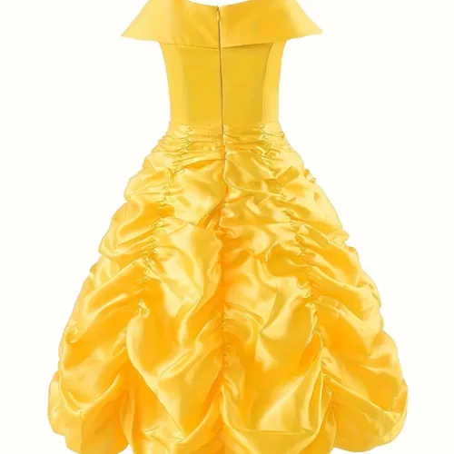 Déguisement princesse fille 9 pièces – robe conte de fées avec accessoires charme