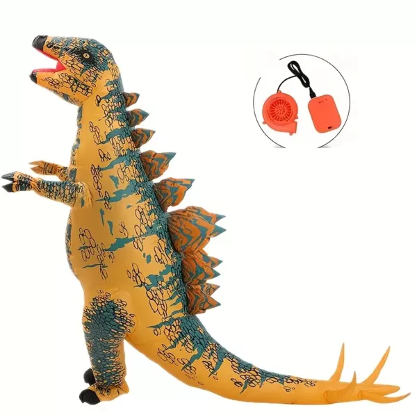 Costume gonflable dinosaure Stegosaurus enfant – déguisement Halloween Noël