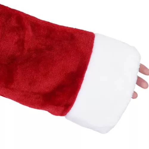 Déguisement Père Noël 4 pièces ultra-épais – Chapeau, haut, pantalon, ceinture