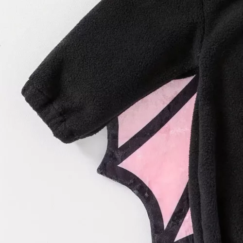 Body bébé triangle à manches longues motif chauve-souris – doux et confortable