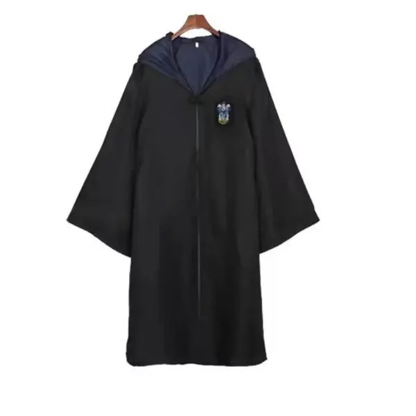 Cape Harry Potter adulte avec capuche – Insignes maisons officielles – Costume cosplay