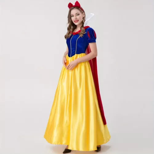 Déguisement Blanche Neige adulte femme – costume princesse cosplay Halloween