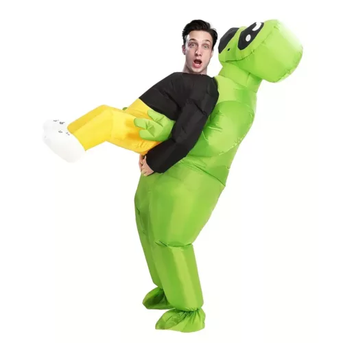 Costume gonflable homme extraterrestre drôle – effet porté surprenant